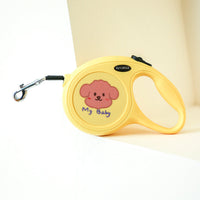 HKM-7121213 5m Cartoon Retractable Dog Leash with Comfortable Grip