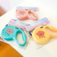 HKM-7121213 5m Cartoon Retractable Dog Leash with Comfortable Grip