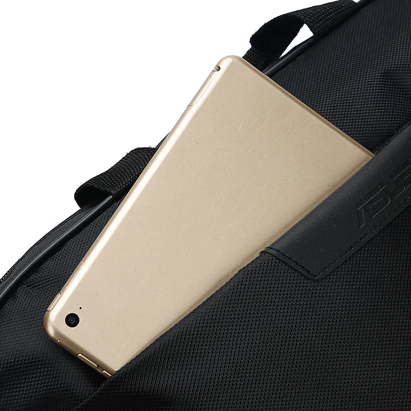 HKM-712339 Durable Waterproof 16 Inch Laptop Shoulder Bag for Men - Fashionable Casual Design