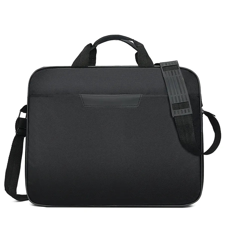 HKM-712339 Durable Waterproof 16 Inch Laptop Shoulder Bag for Men - Fashionable Casual Design