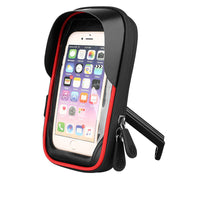 HKM-712339 Mobile Phone Stand with Touchscreen and Waterproof Zipper for 4.5-6.4 Inch Devices in Multiple Colors