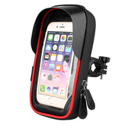 HKM-712339 Mobile Phone Stand with Touchscreen and Waterproof Zipper for 4.5-6.4 Inch Devices in Multiple Colors