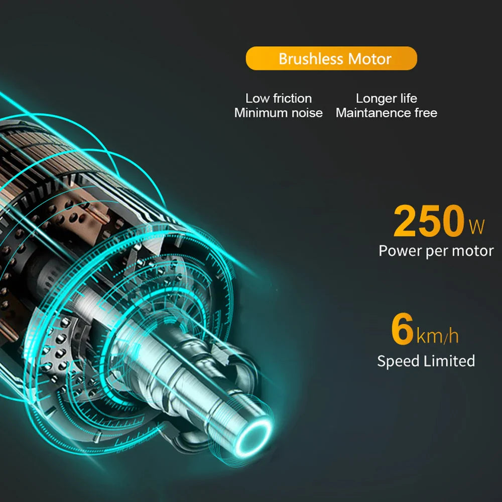 HKM-712659 Portable Folding Electric Wheelchair for Seniors and Disabled Individuals - Lightweight Aluminum Design