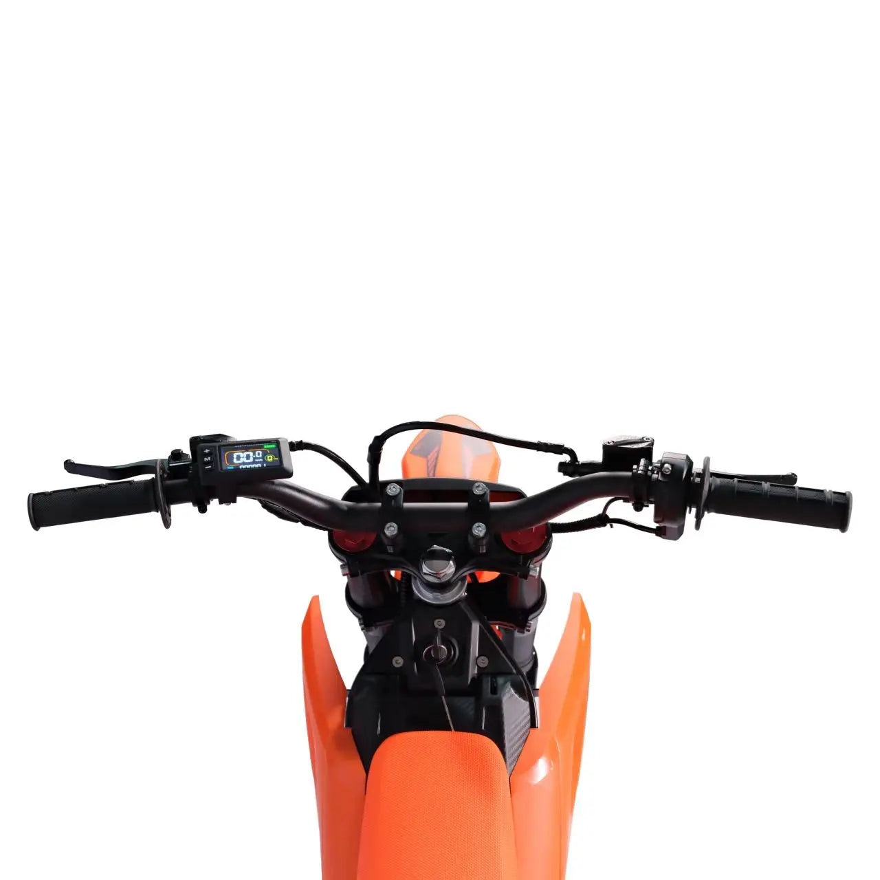 HKM-712723 60V 6000W Off-Road Electric Fat Tire Dirt Bike with 30Ah Battery, 70 Km/h, Hydraulic Disc Brakes, Carbon Steel Frame
