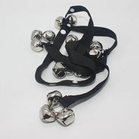 HKM-712787 Dog Bell Lanyard for Pet Door Training - 85cm Cloth Leash with 3.5cm Bell