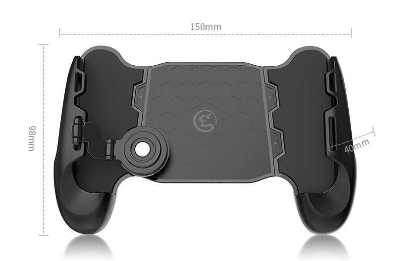 HKM-713107 Gamepad with Grip and Heat Dissipation for Instant Play on Android & iOS Devices
