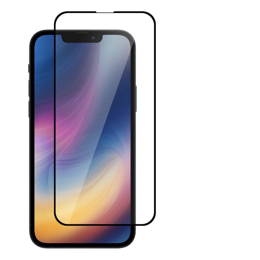 HKM-713171 Full Coverage Tempered Glass Film for iPhone 13 Mini/Pro/Pro Max - High Definition, Anti-Scratch, Anti-Fingerprint Options