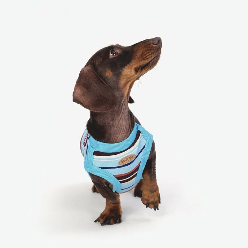 HKM-7132605 Casual Blended Fabric Vest for Small and Medium Dogs