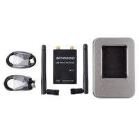 HKM-713299 UVC Dual Antenna Control Receiver 5.8GHz 150CH FPV Receiver with Audio for FPV Systems