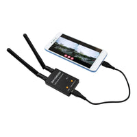 HKM-713299 UVC Dual Antenna Control Receiver 5.8GHz 150CH FPV Receiver with Audio for FPV Systems
