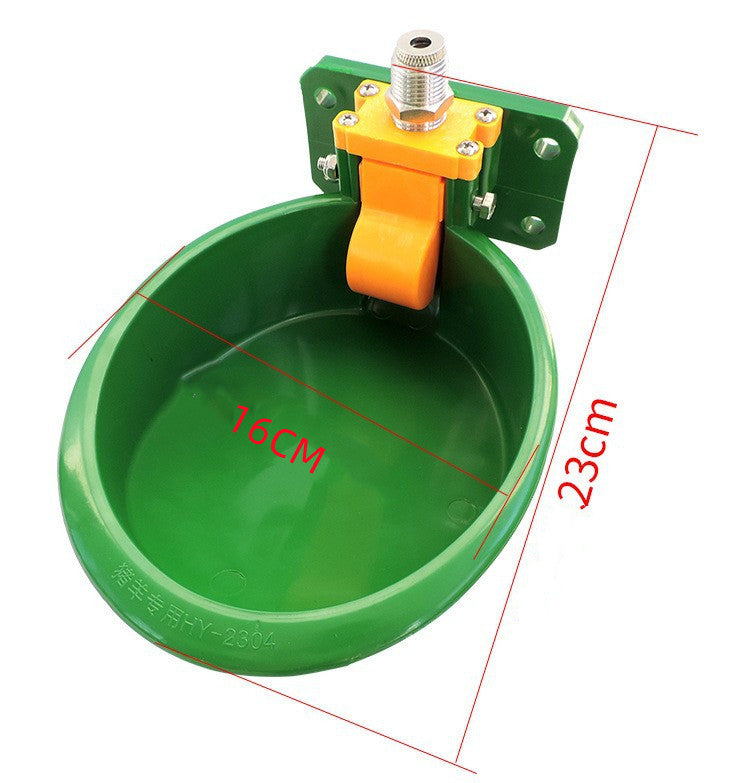 HKM-7133117 Plastic Drinking Bowl for Sheep - Durable Engineering Plastic Water Nozzle, Efficient Hydration Solution