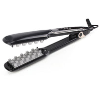 HKM-713363 Digital Flat Iron for Hair Styling with LCD Display - Tourmaline Ceramic & Adjustable Temperature Control
