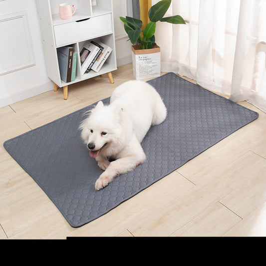 HKM-7134781 Washable Non-Slip Absorbent Dog Urine Pad - Multiple Colors & Sizes Available