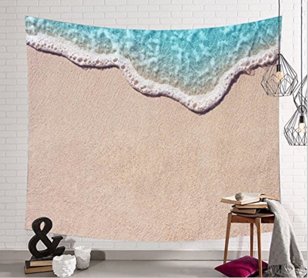 HKM-713491 European Style Polyester Tapestry Wall Hanging Beach Towel and Tablecloth
