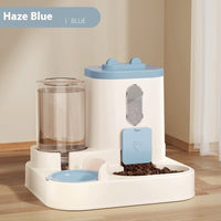 HKM-7136701 Automatic Pet Feeder and Water Dispenser for Dogs and Cats - Multiple Color Options Available