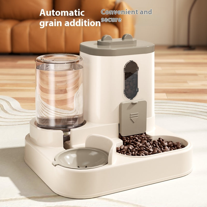 HKM-7136701 Automatic Pet Feeder and Water Dispenser for Dogs and Cats - Multiple Color Options Available