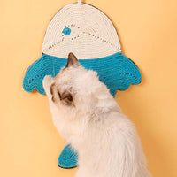 HKM-7138877 Natural Sisal Cat Scratching Mat - Durable Cactus-Shaped Board for Claw Grinding and Furniture Protection