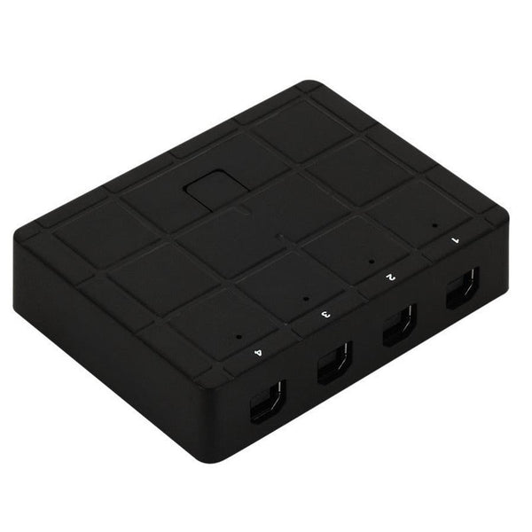 HKM-714131 4-Port USB 2.0 Sharing Switch Box for Printer and Scanner Access