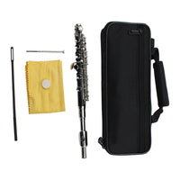 HKM-714195 C Key Piccolo with Bakelite Tube Body and Silver Plated Finish for Beginners and Professionals