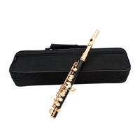 HKM-714195 C Key Piccolo with Bakelite Tube Body and Silver Plated Finish for Beginners and Professionals