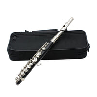 HKM-714195 C Key Piccolo with Bakelite Tube Body and Silver Plated Finish for Beginners and Professionals