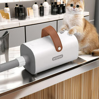 HKM-714195 Pet Grooming Kit with Vacuum Suction and Trimmer for Dogs and Cats