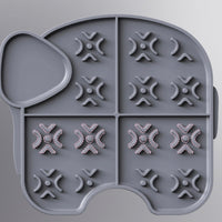 HKM-7142461 Silicone Licking Plate for Pets - Durable and Easy to Clean, 18cm X 19cm