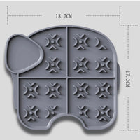 HKM-7142461 Silicone Licking Plate for Pets - Durable and Easy to Clean, 18cm X 19cm