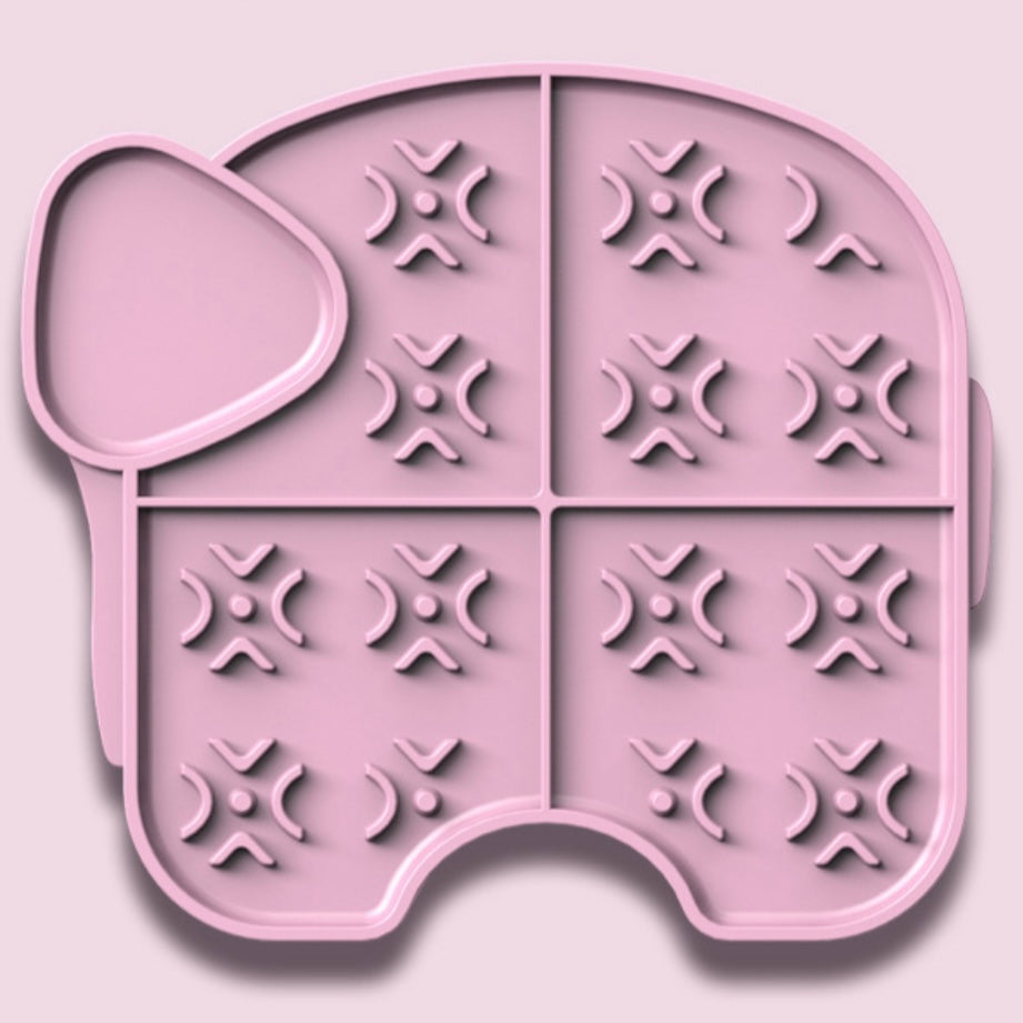 HKM-7142461 Silicone Licking Plate for Pets - Durable and Easy to Clean, 18cm X 19cm