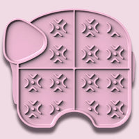 HKM-7142461 Silicone Licking Plate for Pets - Durable and Easy to Clean, 18cm X 19cm