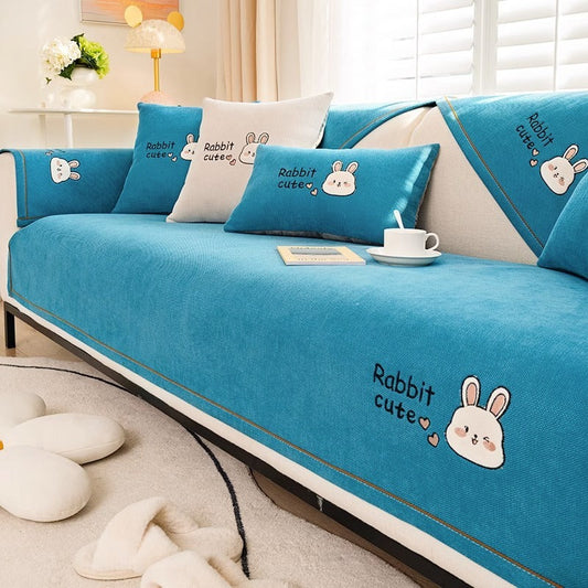 HKM-714259 Cute Animal Pattern Sofa Cover in Multiple Colors and Sizes