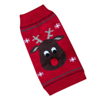 HKM-7143101 Padded Winter Coat with Scarf for Pets – Available in Red and Black, Sizes S to 2XL