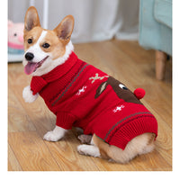 HKM-7143101 Padded Winter Coat with Scarf for Pets – Available in Red and Black, Sizes S to 2XL