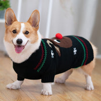 HKM-7143101 Padded Winter Coat with Scarf for Pets – Available in Red and Black, Sizes S to 2XL