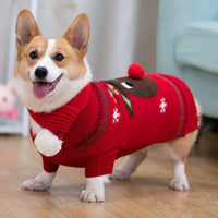 HKM-7143101 Padded Winter Coat with Scarf for Pets – Available in Red and Black, Sizes S to 2XL