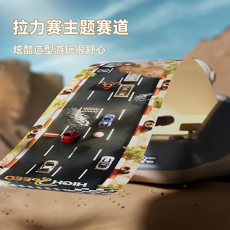 HKM-714387 3D Racing Adventure Obstacle Avoidance Game Machine for Kids with Music and Immersive Experience