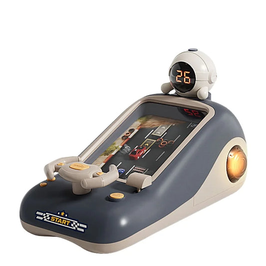 HKM-714387 3D Racing Adventure Obstacle Avoidance Game Machine for Kids with Music and Immersive Experience