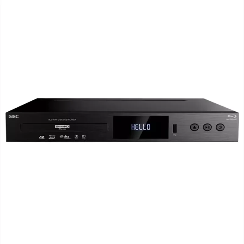 HKM-714451 Ultra HD 4K Blu-Ray and DVD Player with Digital Hard Disk Decoding Functionality