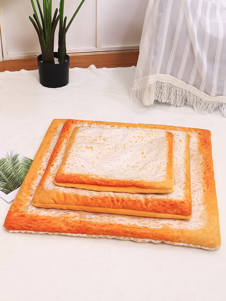 HKM-7145277 Soft and Warm Cotton Cat and Dog Sleeping Mat with Novel Food Shapes