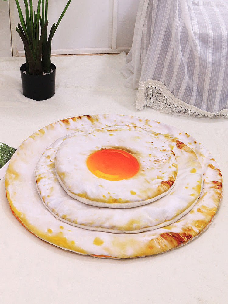 HKM-7145277 Soft and Warm Cotton Cat and Dog Sleeping Mat with Novel Food Shapes