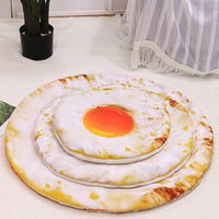 HKM-7145277 Soft and Warm Cotton Cat and Dog Sleeping Mat with Novel Food Shapes
