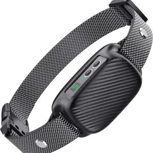 HKM-7146429 Rechargeable Waterproof Dog Bark Control Collar with Shock and No-Shock Options
