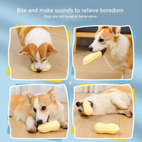 HKM-7147069 Durable Elastic Rubber Vinyl Dog Toys for Small Dogs – Boredom Relief and Teeth Cleaning Sound Toys
