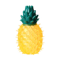 HKM-7149245 Pet Fruit Chew Toy - Pineapple, Lemon, and Watermelon Sounds, TPR Material, 12cm - Engaging Squeaky Fun