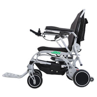 HKM-714963 Foldable Aluminum Power Wheelchair with Lithium Battery - Model D20, 20km Range, 6km/h Speed