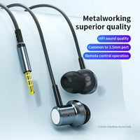 HKM-715091 Customized Wired Earphones with 3.5mm Connector - Gaming In-Ear Headphones and Handsfree Earbuds