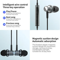 HKM-715091 Customized Wired Earphones with 3.5mm Connector - Gaming In-Ear Headphones and Handsfree Earbuds