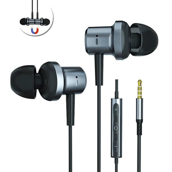HKM-715091 Customized Wired Earphones with 3.5mm Connector - Gaming In-Ear Headphones and Handsfree Earbuds