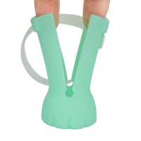 HKM-7151037 Silicone Cat Foot Covers - Set of 4, Green, One Size Fits All