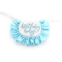 HKM-7151805 Dog Birthday Party Bib and Hat Set with Neck Scarf - Pink and Blue Options Available